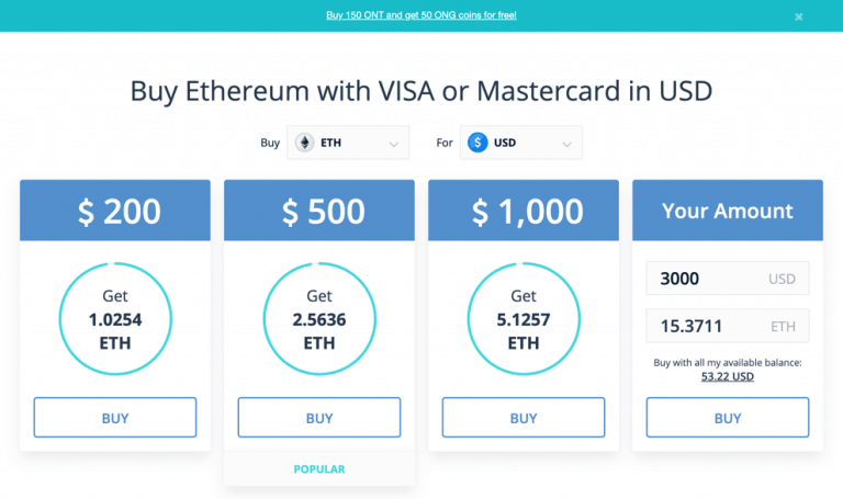 How & Where To Buy Ethereum With Credit/Debit card